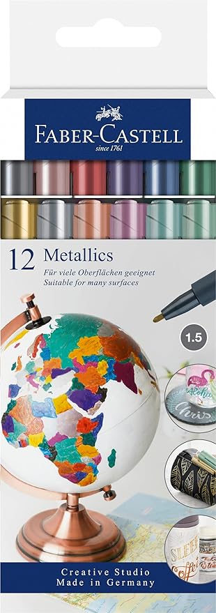 Metalik Markör, 12'li Set