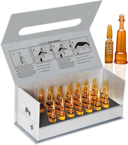 HAIR Yoğunlaşma nane Saç Oluşumuna Yardımcı Saç Serumu Dökülme Karşıtı - Biotin, Keratin, Peptid, Procapil Saç Vitamini Kompleksi, Diamond Hair