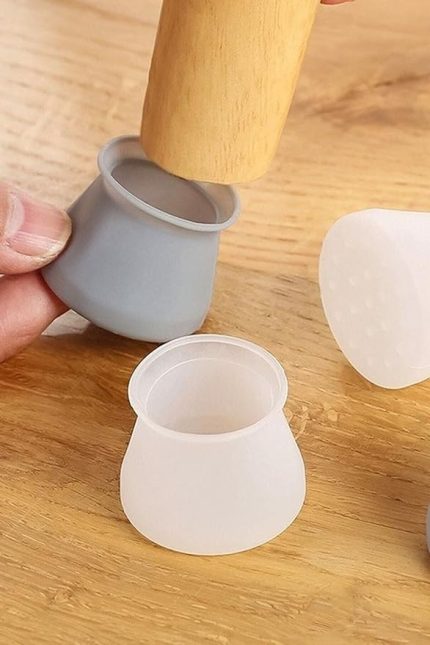 8 Adet Silikon Masa Ve Sandalye Ayağı Için Kaydırmaz Yıkanabilir Mobilya Çorabı