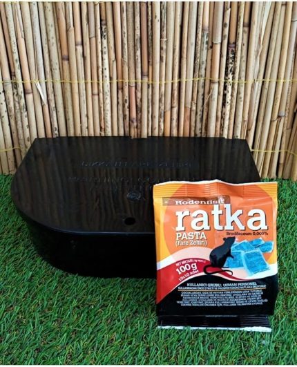 Ilacı 2 Adet Fare Istasyonu Ve 2 Adet 100 Gr Fare Pasta Fare Yemi En Etkili Yem