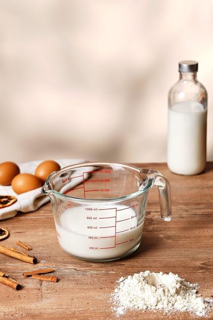 Iko 1.0 Litre Borosilikat Ölçü Kabı