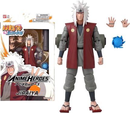 16 cm Jiraiya Poz Verilebilir Figür, Anime Heroes Naruto Serisi