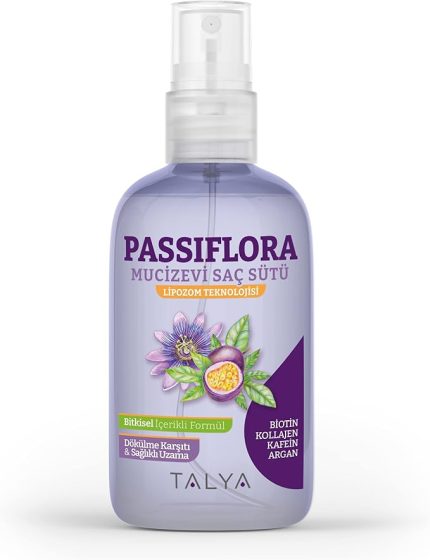 Passiflora Mucizevi Saç Sütü 200 ml - Dökülme Karşıtı - Sağlıklı Saç Uzatma Etkili - Durulanmayan Saç Bakım Sütü - Kolay Tarama, Dolgunluk, Yumuşaklık - Bakımlı Saçlar - Tüm Saç Tiplerine Uygun