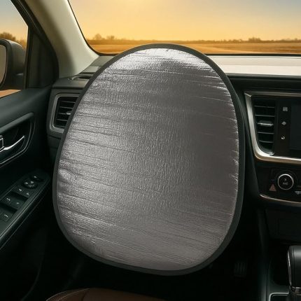 Direksiyon Güneşliği Araba Oto Direksiyon Güneşlik Direksiyon Güneş Koruyucu Kılıf Ön Cam