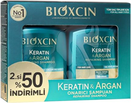 Keratin Argan Şampuan 300 ML 2.si%50 İndirimli