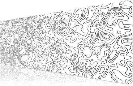 Pro - 3 Farklı Model Dikişli Kenar 120x60 cm Oyuncu Gaming Mouse Pad (White Map Lines)