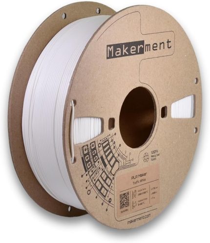 Maker, 1.75mm 1kg 3D Yazıcı PLA Filament (Trafik Beyaz)