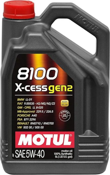 8100 X-Cess Gen2 5W40 5lt