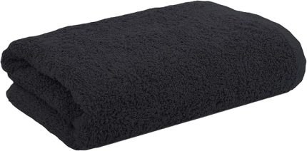 Desensiz Spor Havlusu El Havlusu Yüz Havlusu Baş Havlusu (siyah)