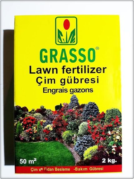 TOHUMCULUK GÜBRESİ (GRASSO)-2 Kg (50 m²)
