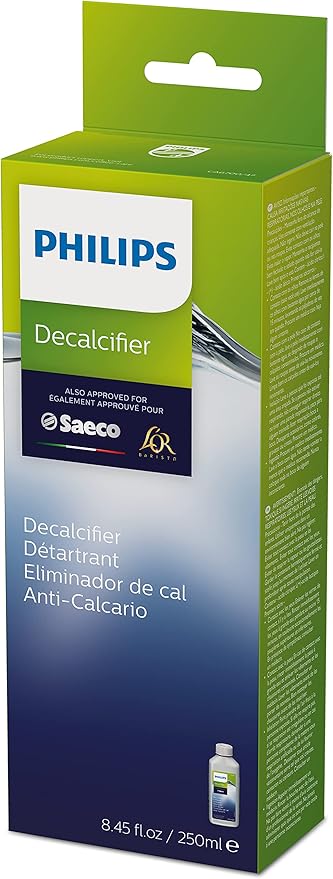 Kitchen Appliances Philips Orijinal Espresso Makinesi Kireç Çözücü, Makine Ömrünü Uzatmak İçin Mükemmel Kireç Çözme, 1 Kireç Çözme Döngüsü, 250 ml Şişe, (CA6700/47) - Görsel 4