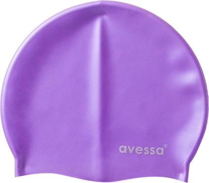 Silikon Bone, Kaymaz, Su Geçirmez, Deniz ve Havuz için Uygun, Unisex, Koyu Mor, Sc-309