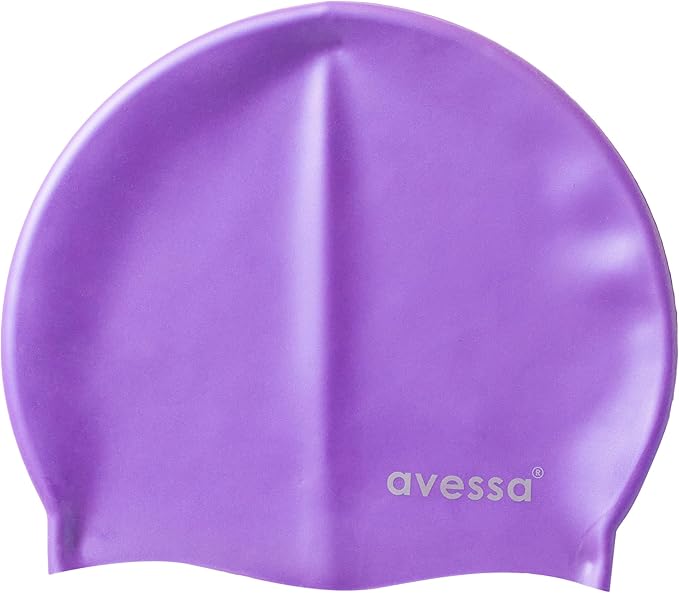 Silikon Bone, Kaymaz, Su Geçirmez, Deniz ve Havuz için Uygun, Unisex, Koyu Mor, Sc-309