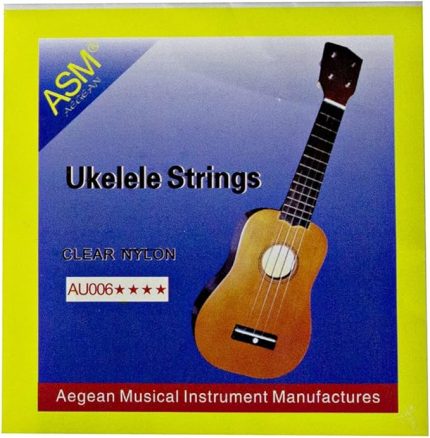 ASM Aegean Ukulele Teli Takım Şeffaf