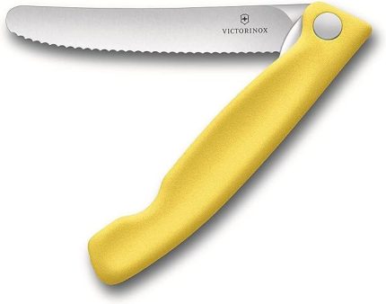 S Classic Sarı Katlanır Soyma Bıçağı 11 cm