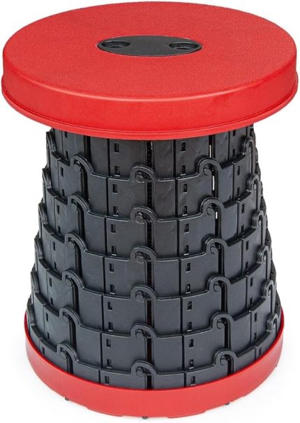 Katlanabilir Kolay Taşınabilir Akordiyon Tabure Banyo Kamp Taburesi