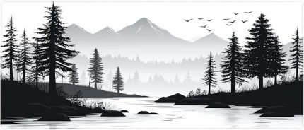 Gaming Mouse Pad 70x30 Mouse Pad XXL Büyük Oyuncu Ofis Mause Pad Mousepad (Siyah-Beyaz, 70x30 cm)