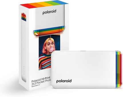 Hi·Print 2x3 Gen 2 White - Hi Print Yazıcı,Sheets film ile uyumlu, Renk Beyaz