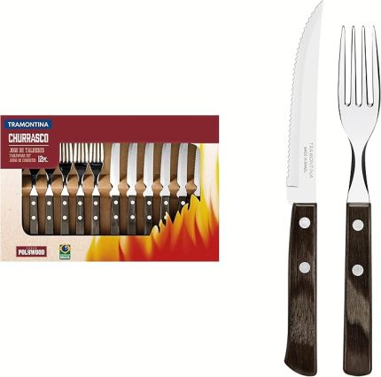 Churrasco 21199/903 Çatal Bıçak Barbekü Seti (12li Kutu)