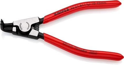 Millerdeki Dış Halkalar için Segman Pense, Siyah Atramentize, Plastik Kaplamalı 125 mm - 4621A11