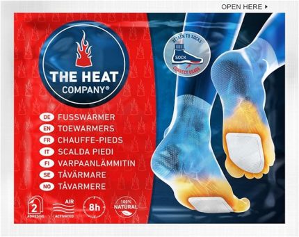 HEAT COMPANY Ayak ısıtıcı – ekstra sıcak – 8 saat sıcak ayaklar