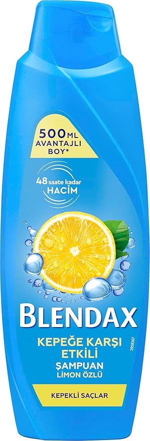 Kepeğe Karşı Etkili Limon Özlü Şampuan, 500 ml