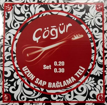 Çöğür CGR20 Uzun Sap Saz Teli 0.20 Takım Bağlama Teli