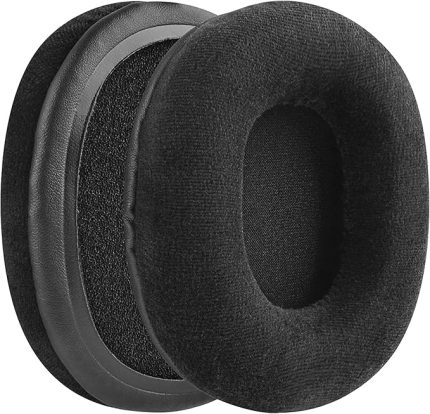 arctis 1 3 5 7 9x Pro ile uyumlu kulaklık süngeri kulaklık pedi yastığı arctis 1 kulaklık pedi arctis 5 kulaklık süngeri arctis 7 kulaklık yastığı arctis 9 süngeri (Siyah - Siyah Kadife)