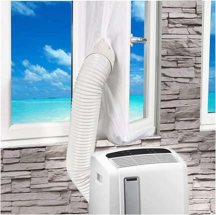 Yalıtım Bezi, Oda Mobil Klima Ve Hava Isıtıcı Sızdırmazlık Bezi, Yağmur Geçirmez İzolasyon Polyester Kumaş, Evrensel Pencere Çerçevesi Bölme Kiti