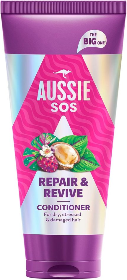 SOS Repair & Revive Kuru, Yıpranmış ve Hasar Görmüş Saçlar için Saç Kremi 350ml