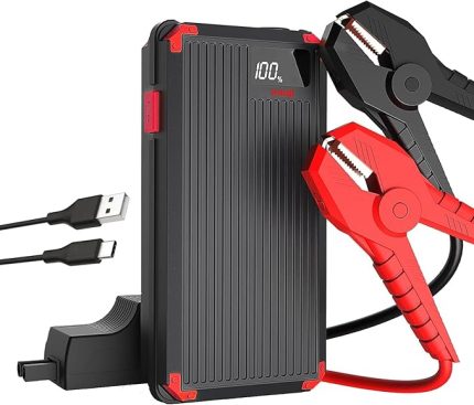 Mio D6H 20000mAh 3.7V 1200A Jump Starter LED Işıklı Hızlı Şarj Destekli Akü Takviye Cihazı