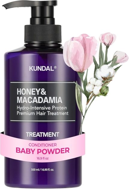 Protein Destekli Besleyici Saç Kremi Honey&Macadamia Protein Treatment 500ml (Baby Powder)