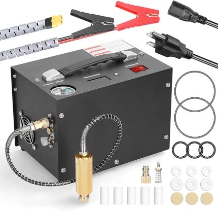 Elektrikli Baroli Yüksek Basınçlı Hava Kompresörü Akıllı Taşınabilir Hava Kompresörü Pompası Dahili Transformatörlü Açık Araba Lastik Şişirme Pompası