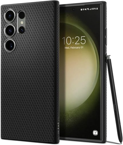 Galaxy S23 Ultra Kılıf Liquid Air Matte Black - ACS05614
