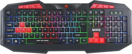 K602 TR Wired Membrane Switch 26-Tuş Anti-Ghost RGB Gaming Keyboard