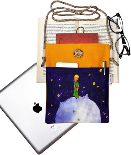 Kitap/Tablet/Ebook Çantası – Kılıfı (Küçük Prens ve Gezegen)