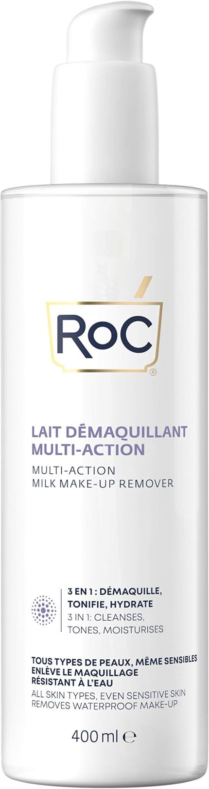 Multi-Action Make-Up Remover Milk Nemlendirici 3'Ü 1 Arada Makyaj Çıkarma Sütü 400 Ml