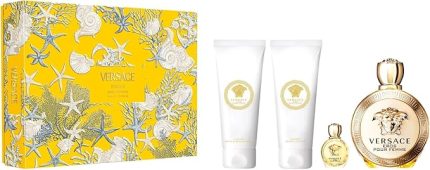 Eros Pour Femme Edp 100 Ml + Body Lotion 100 Ml + Shower Gel 100 Ml + Edp 5 Ml Parfüm