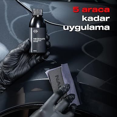 Neocoatx Araç Nano Seramik Kaplama Ve Boya Koruma-100 Ml-1 Yıl Etkili-5 Araca Kadar Kaplama, Oto Detailing Kiti, Araba Boya Bakımı, Hidrofobik Nano Koruma, Boya Parlatma - Görsel 3