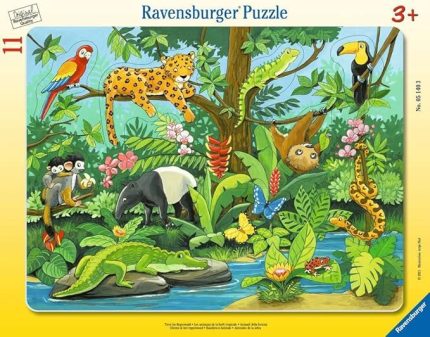51403 Çer Hayvanlar Puzzle, 11 Parça