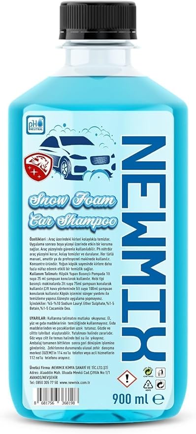 Snow Foam Oto Araba Şampuanı 900ml