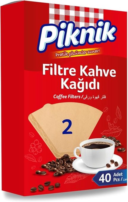Kahve Filtre Kağidi 40'li No:2
