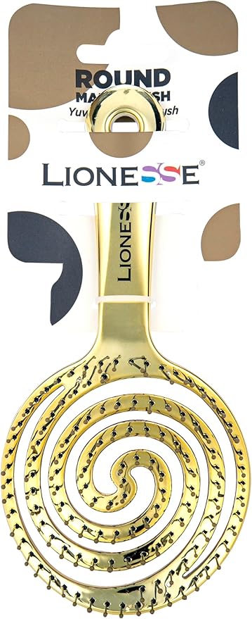 3 Boyutlu Saç Fırçası Gold