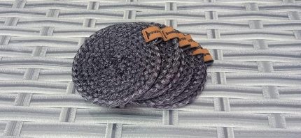 ADET HASIR BARDAK ALTLIĞI ÇAY KAHVE FİNCAN ALTLIĞI ANTRASİT