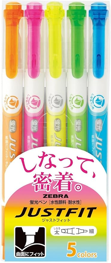 Highlighter Fit 5 Colors, Wkt17-5C, 5'li, 5 Renk