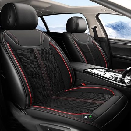 yaz soğutma araba koltuk minderi havalandırma fanı yastık araç klima soğutma sürücü koltuğu minder örtüsü,Black