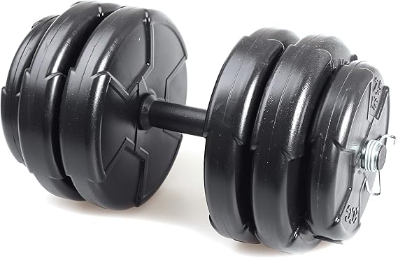 36 Kg (2x 18kg) Dambıl Seti Siyah - Görsel 4