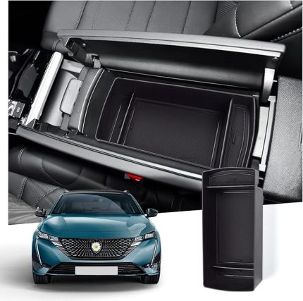 İle uyumlu O*pel Astra L | C*itroen C5 X | P*eugeot 308 SW P5 2022-2025 orta konsol saklama kutusu, kolçak düzenleyici tepsi orta kol dayanağı torpido gözü orta konsol düzenleyici