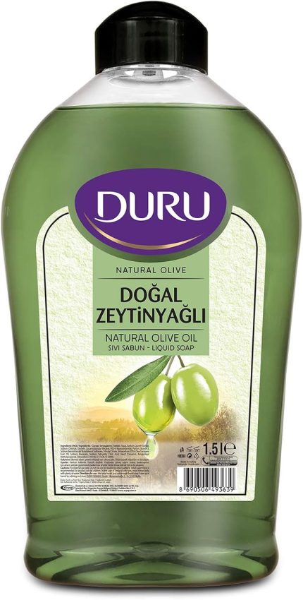 Natural Olive Zeytinyağlı Sıvı Sabun, 1.5 lt