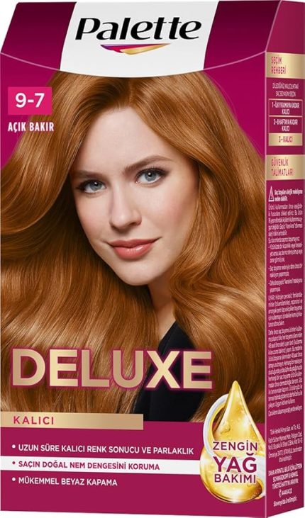 Deluxe Saç Boyası 9-7 Açık Bakır 50 Mililitre